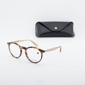 Calvin Klein CK23515 240 Round Eyeglasses 50mm - Havana/Light Brown
